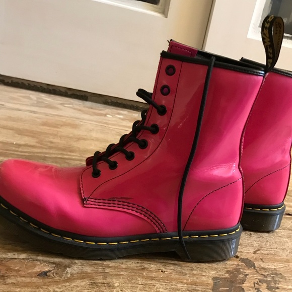 Dr. Martens Shoes - Hot pink Dr Marten’s boots